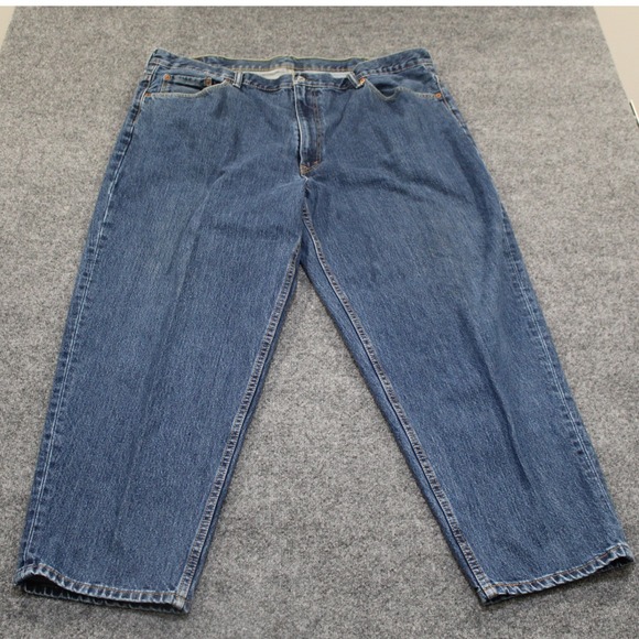Levi‎ Strauss 560 Jeans Mens W44 L29 Blue Denim Loose Fit Pants - Picture 4 of 15